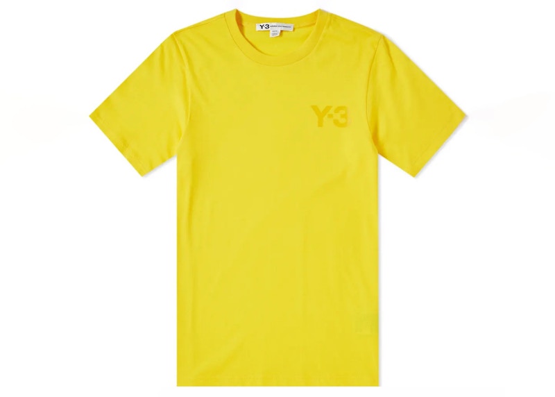 adidas Y-3 Classic LF Short Sleeve Tee Yellow