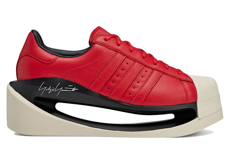 adidas Y-3 Gendo Superstar Better Scarlet Black Wonder White