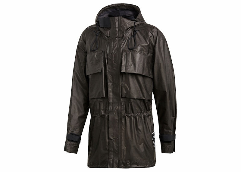 adidas Y-3 Gore Tex Hooded Utility Jacket Gray/Ash