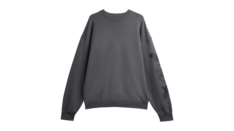 adidas Y-3 Graphic Crew Sweatshirt Granite