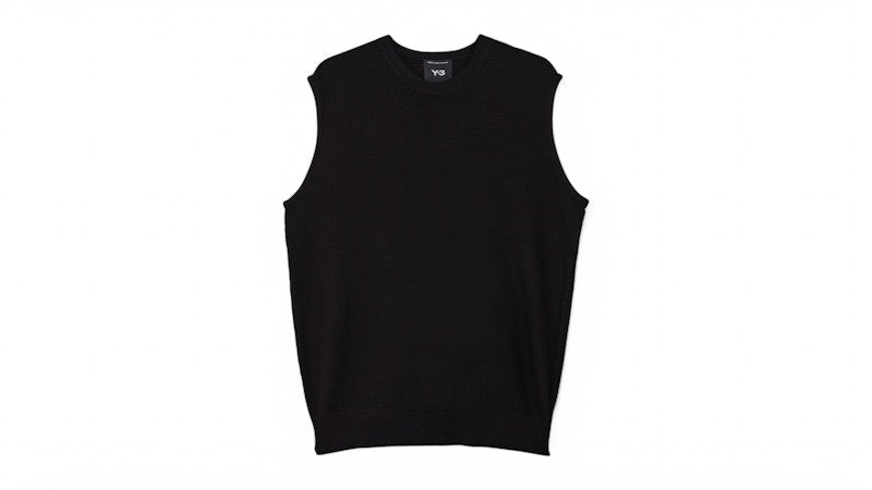 adidas Y-3 Graphic Knit Vest Black
