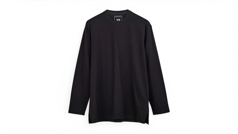 adidas Y-3 Graphic Long Sleeve Long-Sleeve Top Black