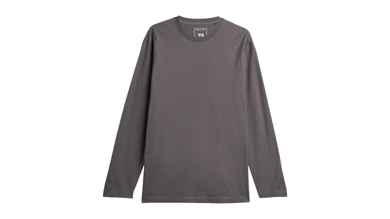 adidas Y-3 Graphic Long Sleeve Tee Granite