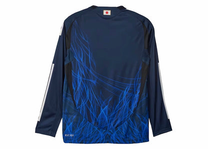 adidas Y-3 Japan 2024 L/S Home Authentic Jersey Legend Ink