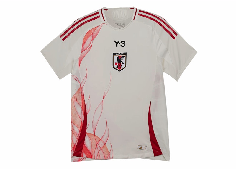 adidas Y-3 Japan Away Authentic Jersey Core White