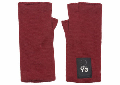 adidas Y-3 Logo Gloves Red