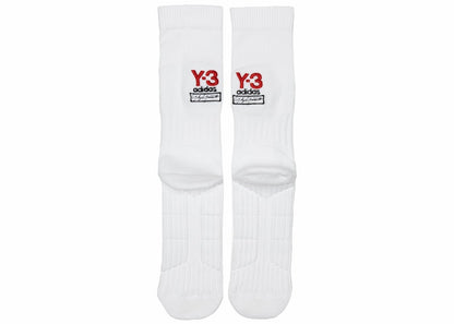 adidas Y-3 Logo Socks White