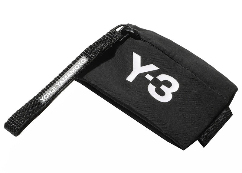 adidas Y-3 Mini Wrist Wallet Black