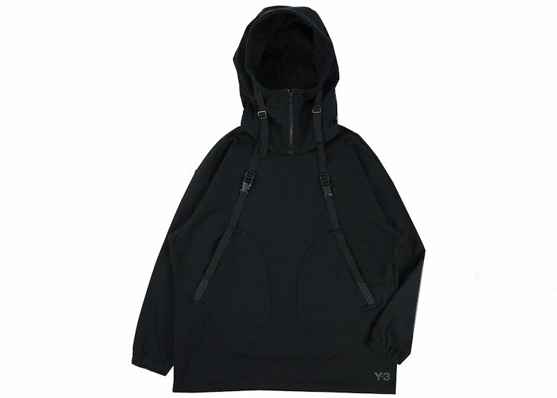 adidas Y-3 Parachute Hoodie Black