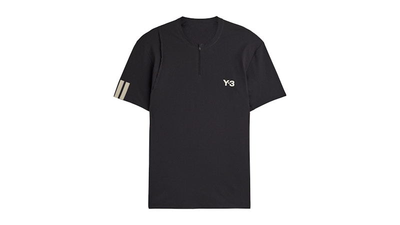 adidas Y-3 Pro Freelift Zip Tee Black
