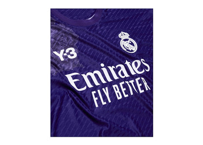 adidas Y-3 Real Madrid 23/24 Special Edition Trikot Authentic Jersey Dark Purple