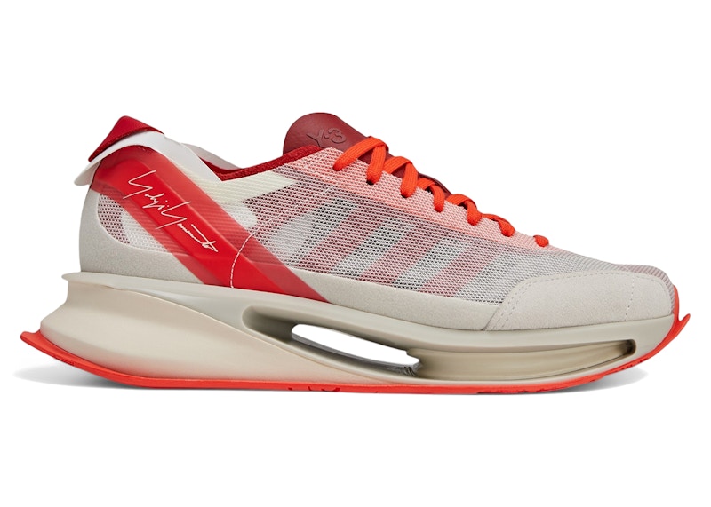 adidas Y-3 S-Gendo Run Cream White Talc Better Scarlet