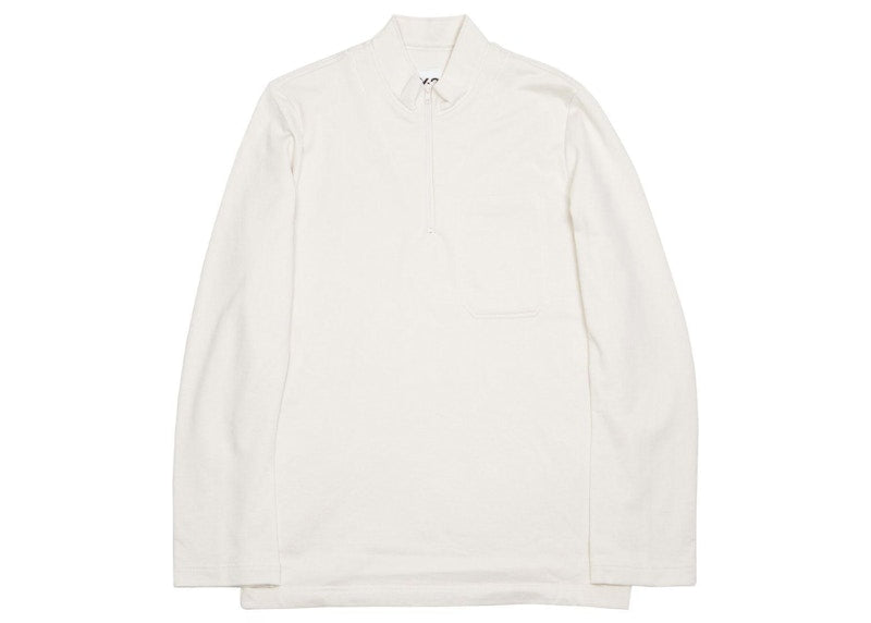 adidas Y-3 Sashiko Half-Zip Sweater Beige