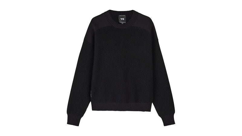adidas Y-3 UT Knit Crew Sweater Black