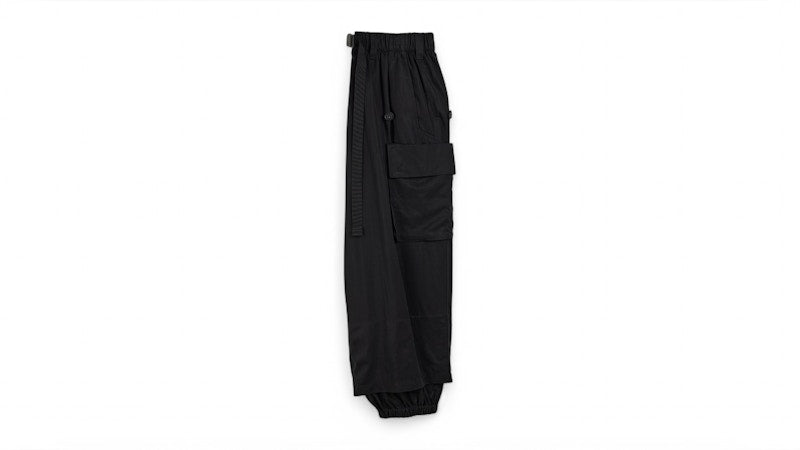 adidas Y-3 Washed Twill Cargo Trousers Black
