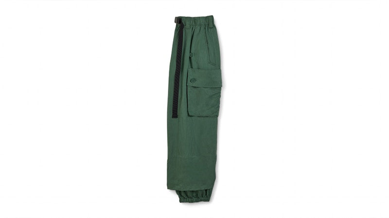 adidas Y-3 Washed Twill Cargo Trousers Green Oxide
