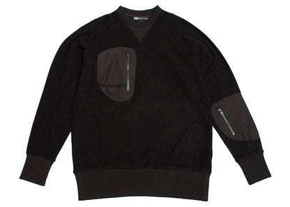 adidas Y-3 Wool Jersey Sweater Black