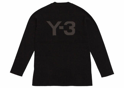 adidas Y-3 Wool Jersey Sweater Black