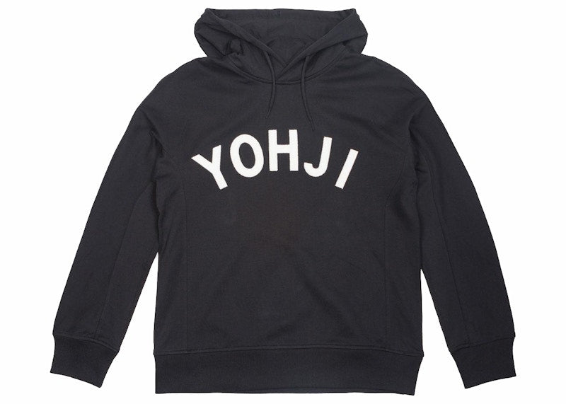 adidas Y-3 Yohji Letters Hoodie Black/Off White