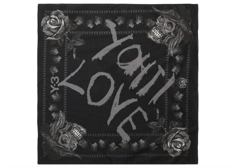 adidas Y-3 Yohji Love Bandana Black