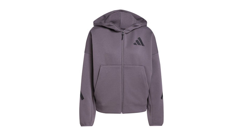 adidas Z.N.E. Full-Zip Hoodie Grey Strata