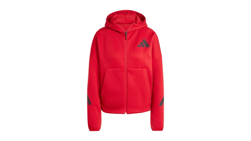 adidas Z.N.E. Full-Zip Hoodie Team Power Red 2