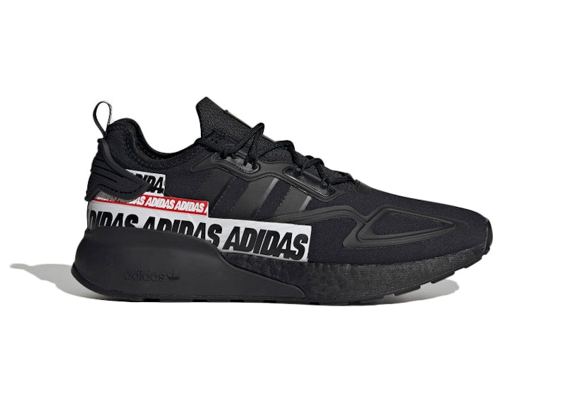 adidas ZX 2K Boost Bold Logo Graphic Black
