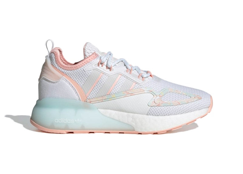 adidas ZX 2K White Haze Coral (Youth)