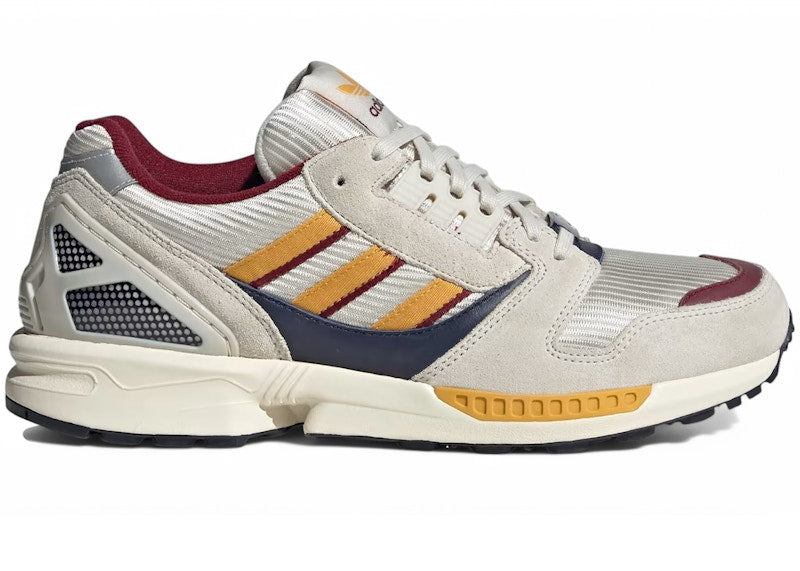 adidas ZX 8000 Alumina Preloved Yellow Collegiate Burgundy