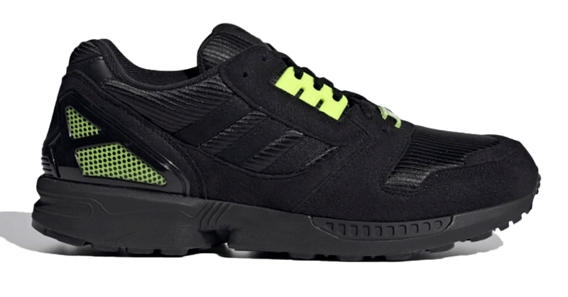 adidas ZX 8000 Core Black Solar Yellow