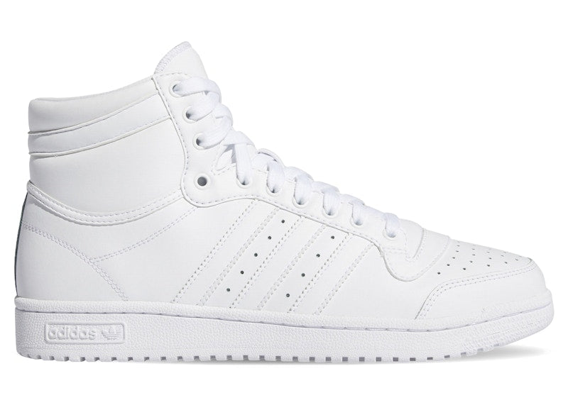 adidas Top Ten Hi Triple White
