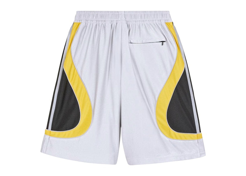 adidas x Brain Dead Shorts Silver Metallic