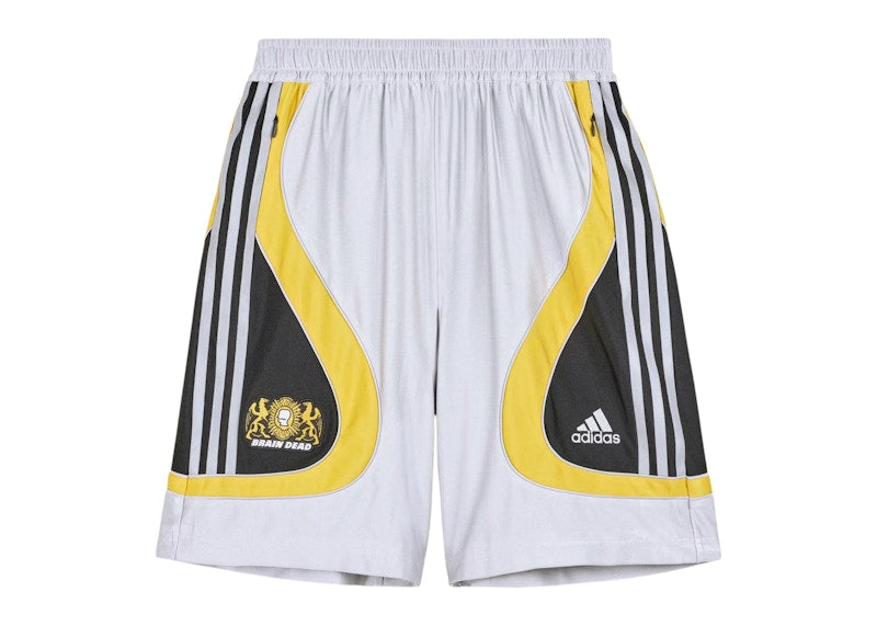 adidas x Brain Dead Shorts Silver Metallic