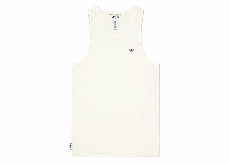 adidas x CLOT Edison Chen Rib Tank Top White