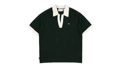 adidas x CLOT Knit Polo Green Night