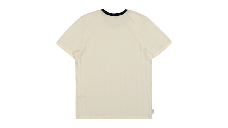 adidas x CLOT Rib Tee Cream White/Green Night