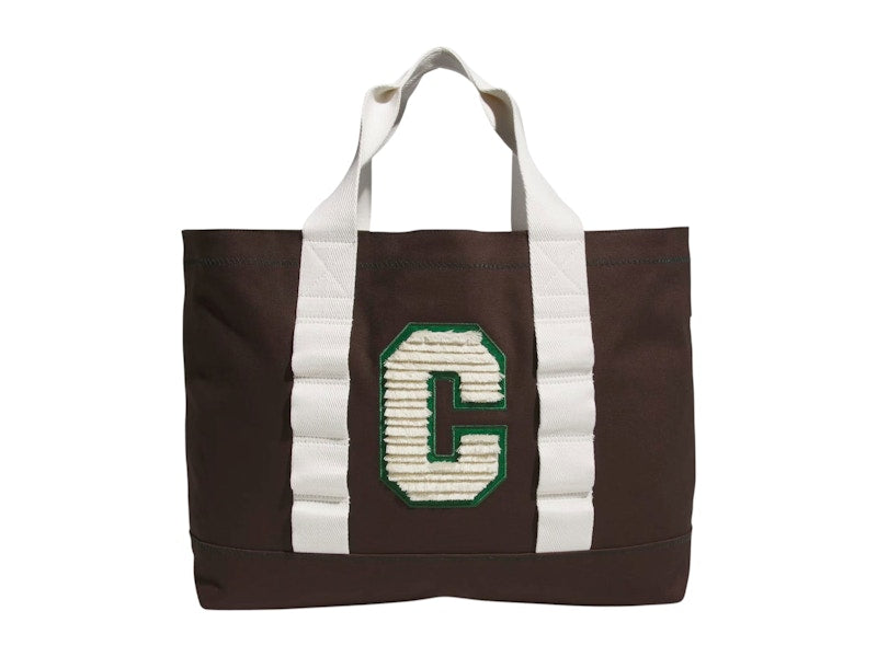 adidas x Edison Chen Clot Tote Bag Green Night/Dark Brown