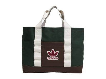 adidas x Edison Chen Clot Tote Bag Green Night/Dark Brown