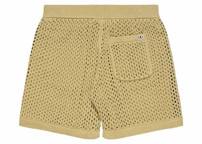 adidas x Edison Chen Crochet Shorts Brown