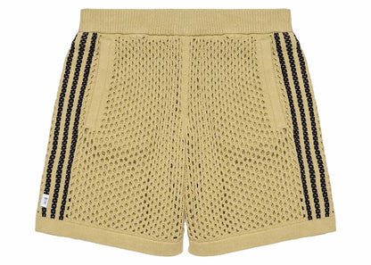 adidas x Edison Chen Crochet Shorts Brown