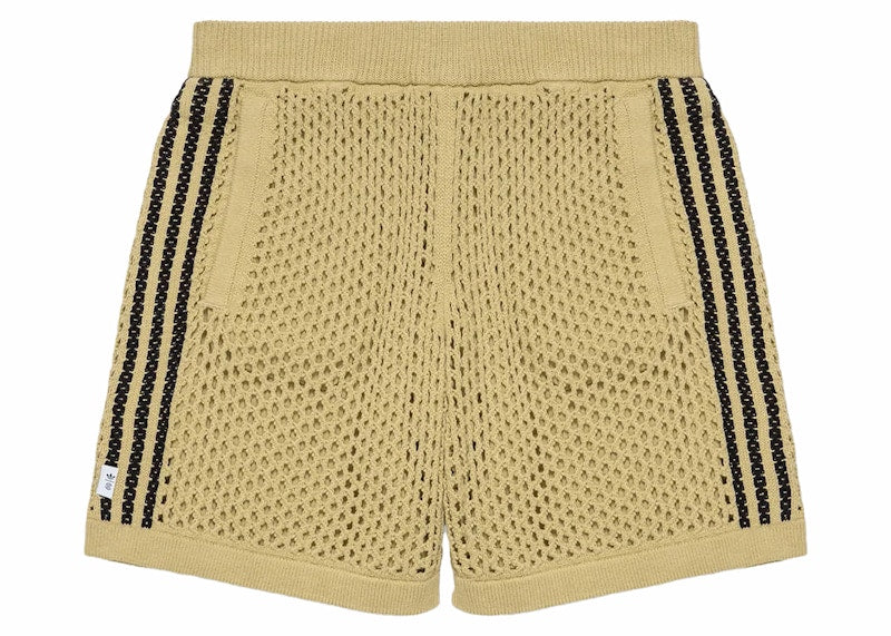 adidas x Edison Chen Crochet Shorts Brown