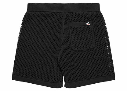 adidas x Edison Chen Crochet Shorts Charcoal