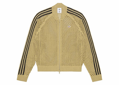 adidas x Edison Chen Crochet Track Top Brown