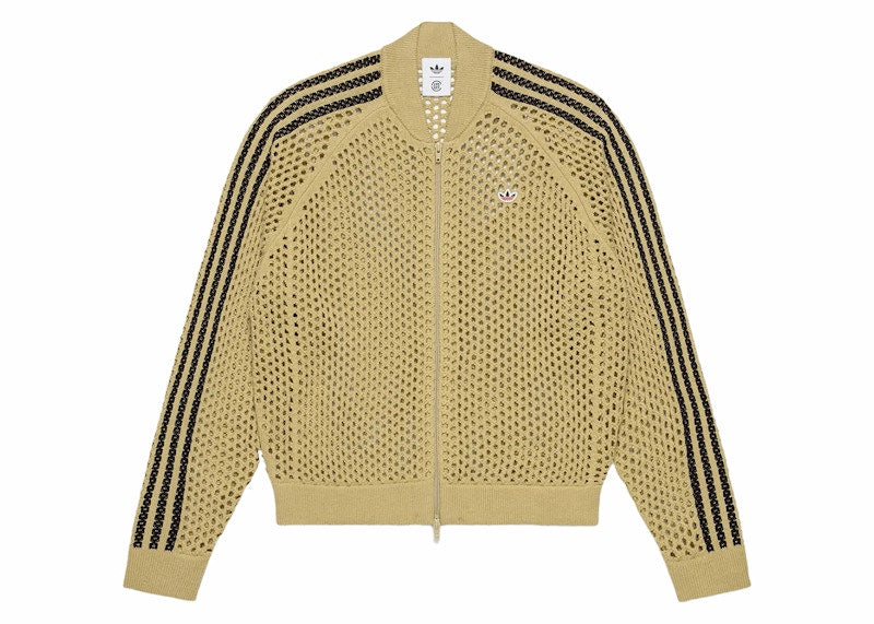 adidas x Edison Chen Crochet Track Top Brown