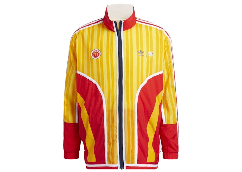 adidas x Eric Emanuel Mcdonald's Reversible Track Jacket White/Gold
