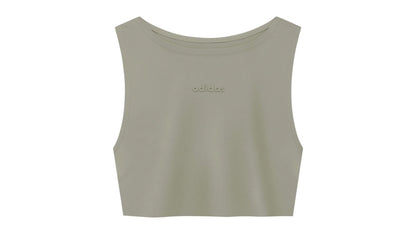 adidas x Fear of God Athletics Women's Cropped Tank Top Clay