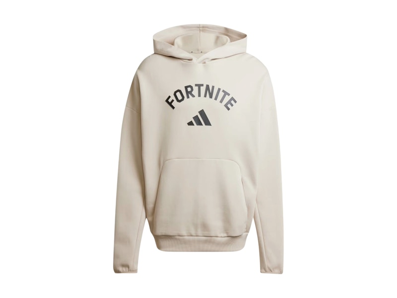 adidas x Fortnite Future Icons Small Logo Hoodie Wonder Beige