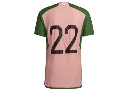 adidas x Nigo Japan National Soccer Team Special Collection Numbered Jersey Wonder Mauve