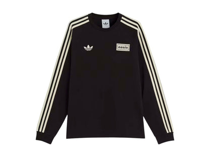 adidas x Oasis Tour 3-Stripes Longsleeve Tee Black