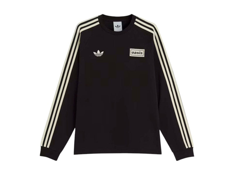 adidas x Oasis Tour 3-Stripes Longsleeve Tee Black